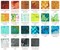 Wishwell Industrial Imprints 2.5" Strip Roll (Jelly Roll / Roll Up) by Wishwell for Robert Kaufman (RU-1297-40)